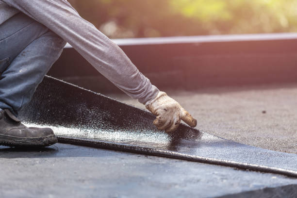 Professional Emergency Waterproofing technician working in Springville, IN